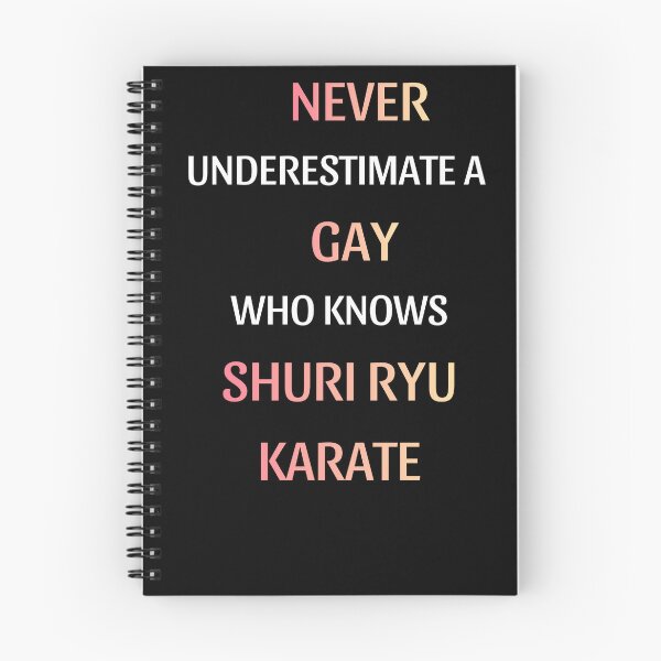 Item preview, Never Underestimate A Gay Shuri Ryu Karateka designed and sold by thurma85.