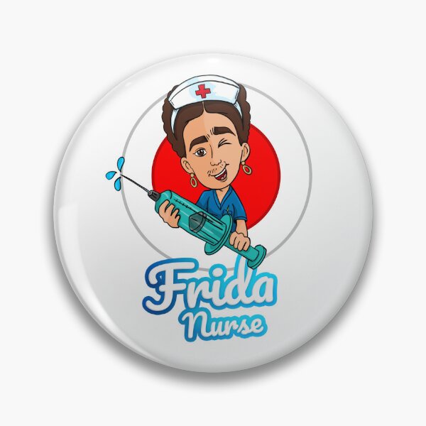 Item preview, Whimsical Homage: Cartoon Parody of Frida Kahlo as a Playful Nurse designed and sold by Arte Cartoon From TagTeam Group.