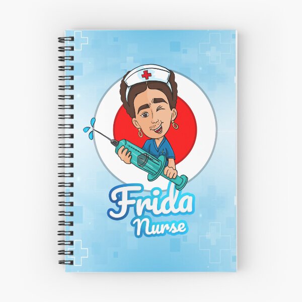 Item preview, Whimsical Homage: Cartoon Parody of Frida Kahlo as a Playful Nurse designed and sold by Arte Cartoon From TagTeam Group.