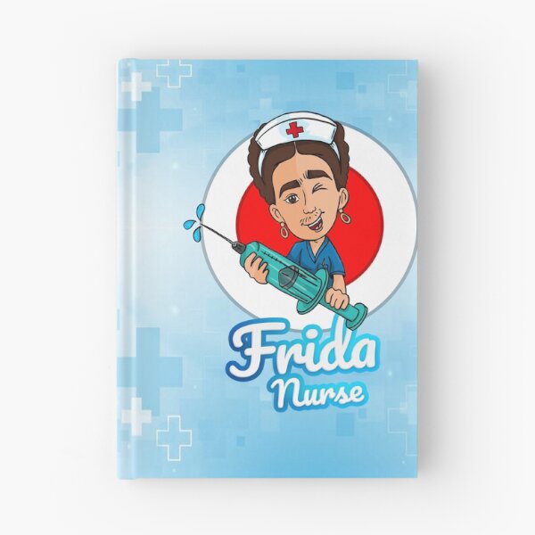 Item preview, Whimsical Homage: Cartoon Parody of Frida Kahlo as a Playful Nurse designed and sold by Arte Cartoon From TagTeam Group.