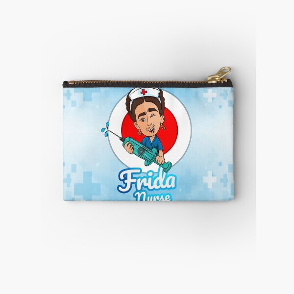 Item preview, Whimsical Homage: Cartoon Parody of Frida Kahlo as a Playful Nurse designed and sold by Arte Cartoon From TagTeam Group.
