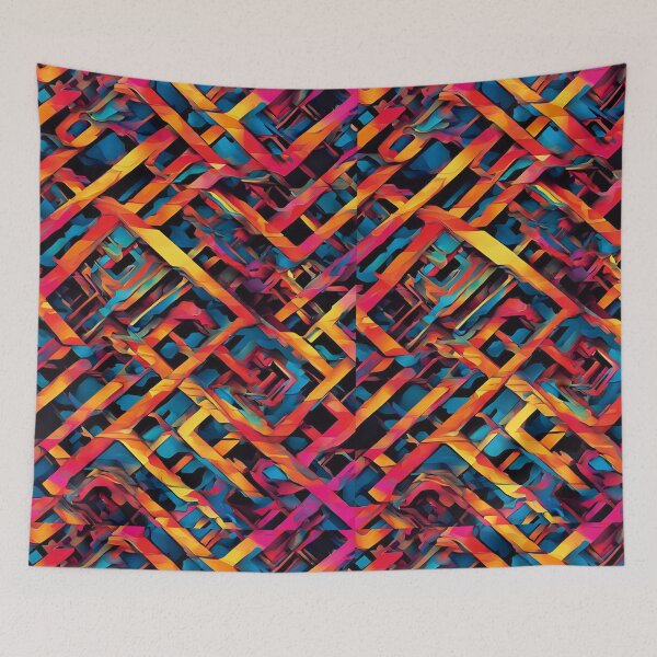 Item preview, Retro Arcade: Vintage Neon Grid designed and sold by mxztar.