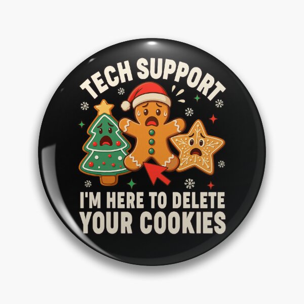 Item preview, Christmas Tech Support Here to Delete Cookies Xmas Men Women designed and sold by averyfisher.