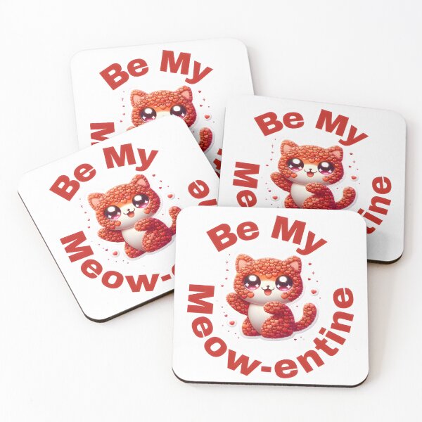 Item preview, Valentine Kawaii Heart Kitty Design designed and sold by HopeAndHustle.
