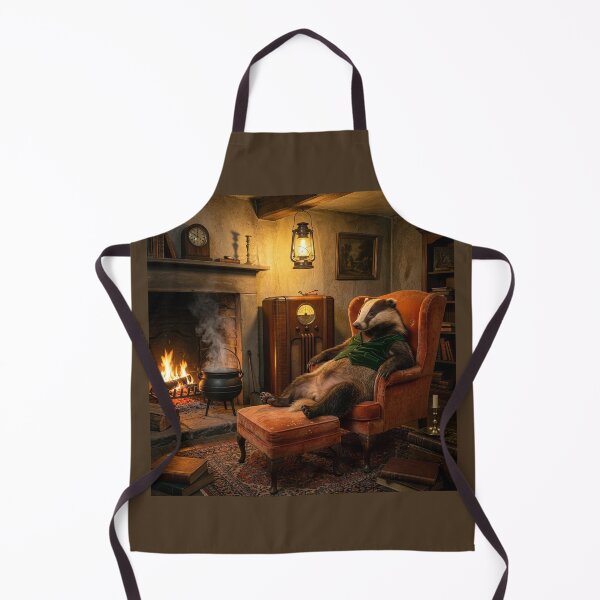 Item preview, Badger Relaxes in His Cozy Den designed and sold by Tridentulus.