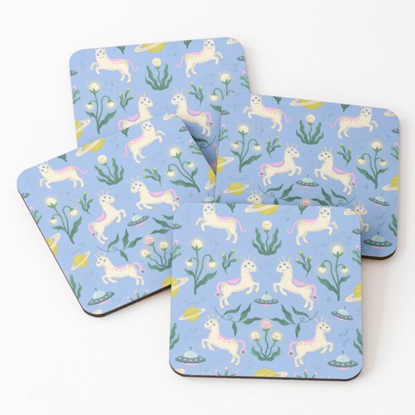 Item preview, Cute Three Eyed Alien Pony Pastel Space Pattern designed and sold by zzz888.