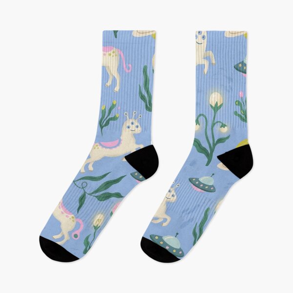 Item preview, Cute Three Eyed Alien Pony Pastel Space Pattern designed and sold by zzz888.