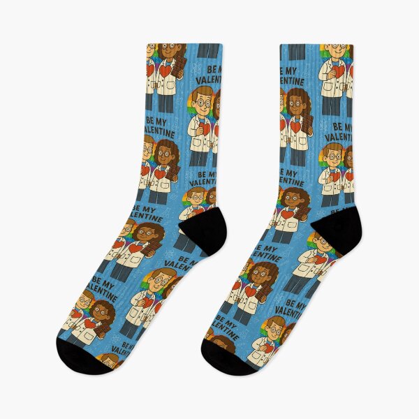 Item preview, Hallo! Be My Valentine - for your scientist friend that works in the lab or doing PhD - RAINBOW  designed and sold by gre47.
