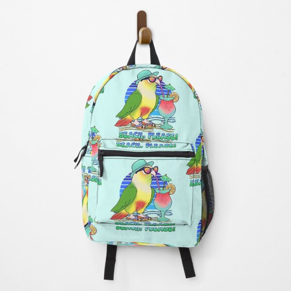 Item preview, Summer Pineapple conure beach please designed and sold by FandomizedRose.
