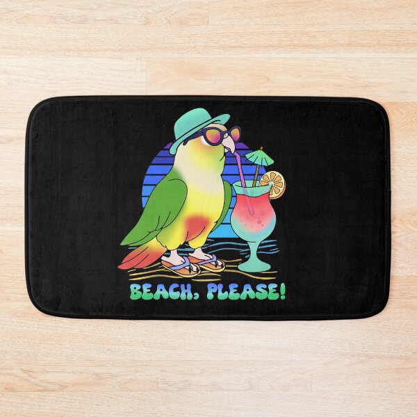 Item preview, Summer Pineapple conure beach please designed and sold by FandomizedRose.