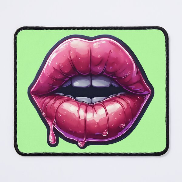 Item preview, Pink Gloss Lips – Bold Statement Art designed and sold by Neer arts.