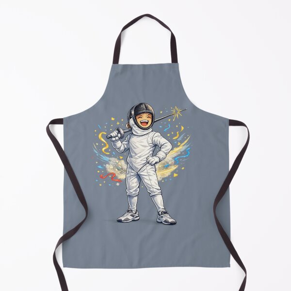Item preview, Fencing Champion designed and sold by ChillCharmStudio.