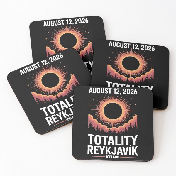Item preview, Totality Reykjavik Iceland Solar August 12 2026 Eclipse designed and sold by pansak.