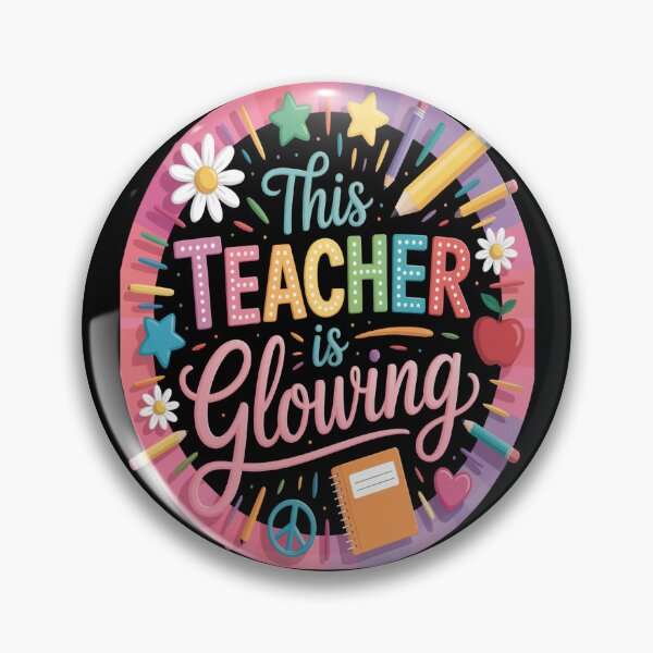Item preview, This Teacher Is Glowing Hello Summer Funny End Of School  designed and sold by Lucaseinar.