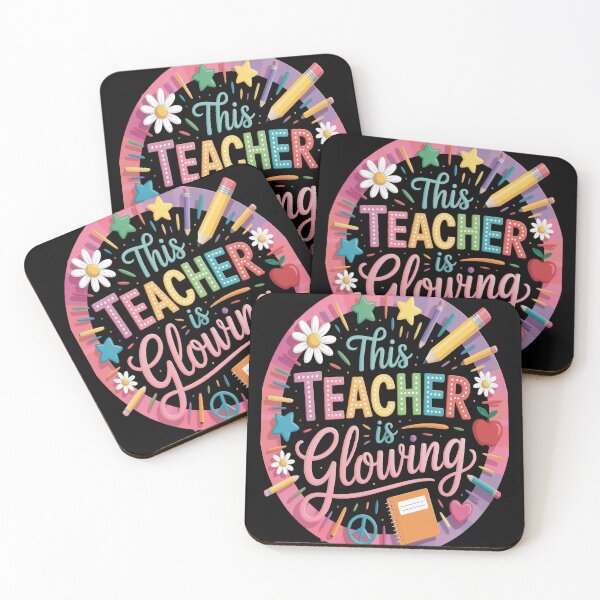 Item preview, This Teacher Is Glowing Hello Summer Funny End Of School  designed and sold by Lucaseinar.