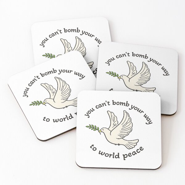 Item preview, You Cannot Bomb Your Way Peace designed and sold by cosettacir6382.
