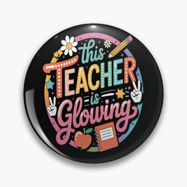Item preview, This Teacher Is Glowing Hello Summer Funny End Of School designed and sold by Lucaseinar.