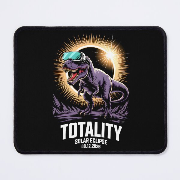 Item preview, Totality Solar Eclipse 08 12 26 Dinosaur Total Solar Eclipse designed and sold by pansak.