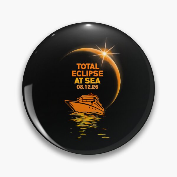 Item preview, Total Eclipse At Sea Totality Solar Eclipse 08 12 26 designed and sold by pansak.