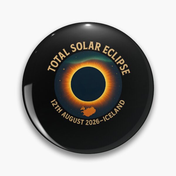 Item preview, Total Solar Eclipse 12 August 2026 Iceland designed and sold by pansak.