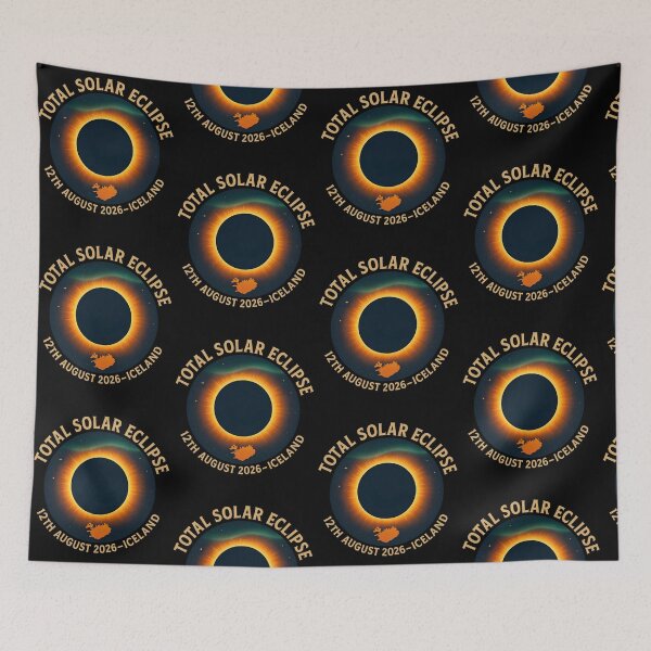 Item preview, Total Solar Eclipse 12 August 2026 Iceland designed and sold by pansak.