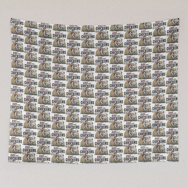 Item preview, Kids and Chickens are best free range  designed and sold by Zedeldesign.