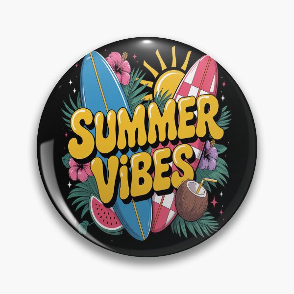 Item preview, Groovy Summer Vibes Hello Summer designed and sold by orlodrake.