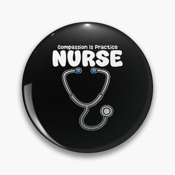 Item preview, NURSE - COMPASSION IS PRACTICE designed and sold by KEF Custom.