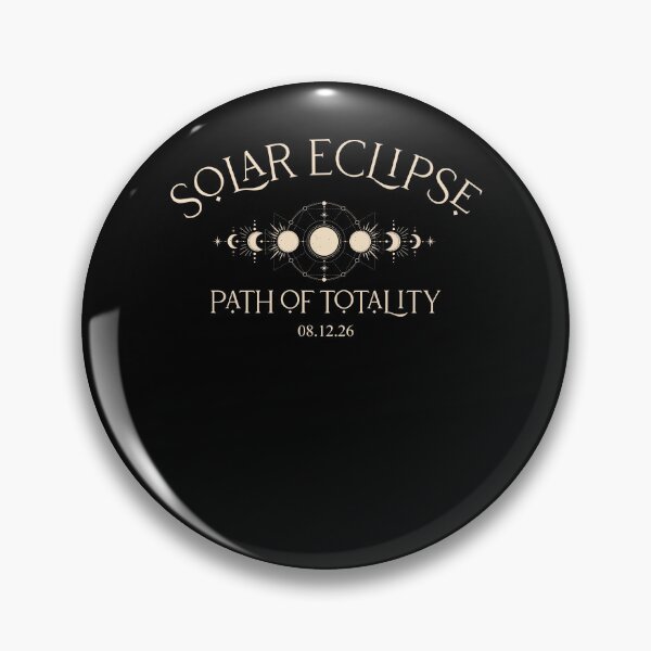 Item preview, Solar Eclipse Path Of Totality Total Solar Eclipse August 12 2026 designed and sold by pansak.