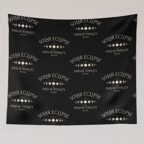 Item preview, Solar Eclipse Path Of Totality Total Solar Eclipse August 12 2026 designed and sold by pansak.