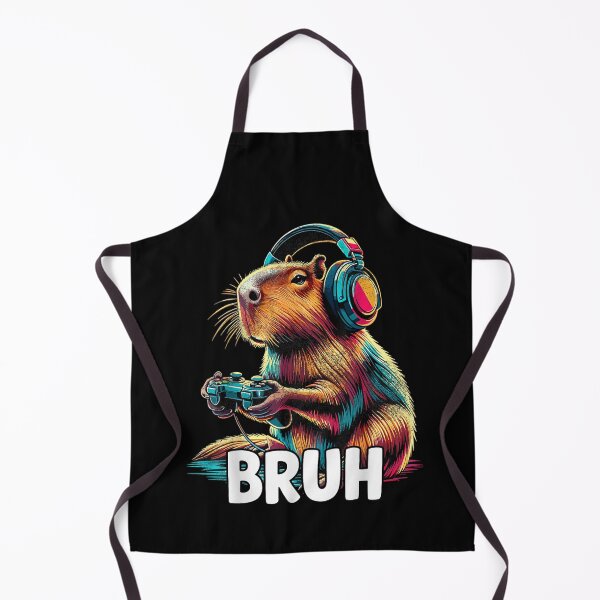 Item preview, Bruh Capybaras Funny Video Games Capybara Art for Men Women Kids , Capybara Gift Lover  designed and sold by DZIRI NAJAT.