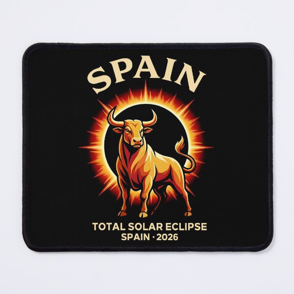 Item preview, Spain Bull Solar Eclipse 2026 Total Eclipse Astronomy Sun designed and sold by pansak.