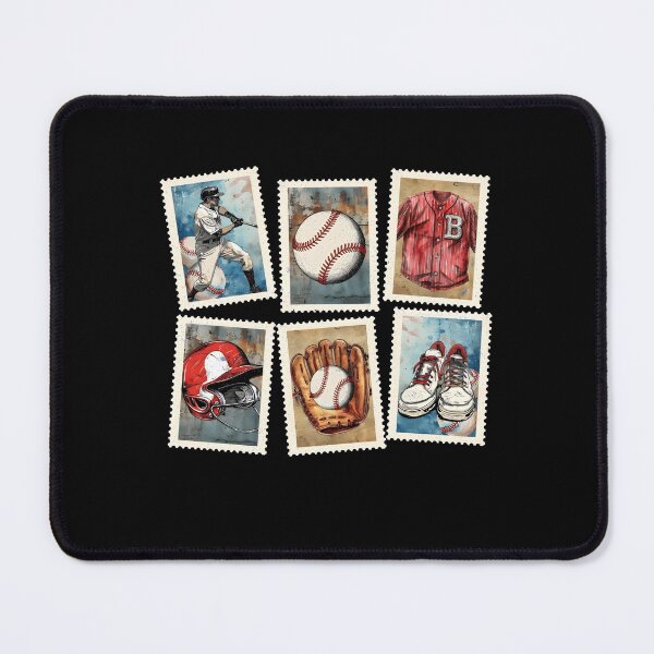 Item preview, Vintage Baseball Stamps designed and sold by JacobKotai.