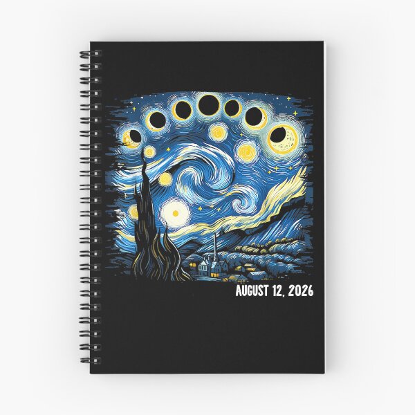 Item preview, Totality Solar Eclipse 08 12 26 Starry Nights Total Solar Eclipse designed and sold by pansak.