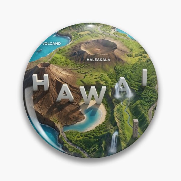 Item preview, Detailed 3D Island Map of Maui, Hawaii, featuring Whales & Volcanoes designed and sold by MyEz Style.