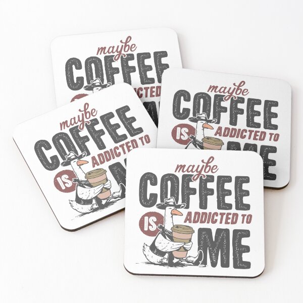 Item preview, Maybe coffee is addicted to me  designed and sold by Zedeldesign.