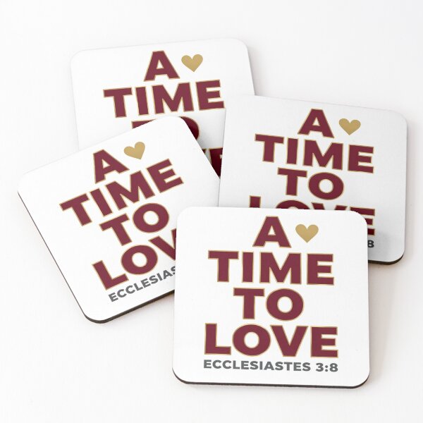 Item preview, A TIME TO LOVE T-Shirt | Ecclesiastes 3:8 Typography Design | Valentine’s & Black History Month 2026 designed and sold by BlackAndBrown.