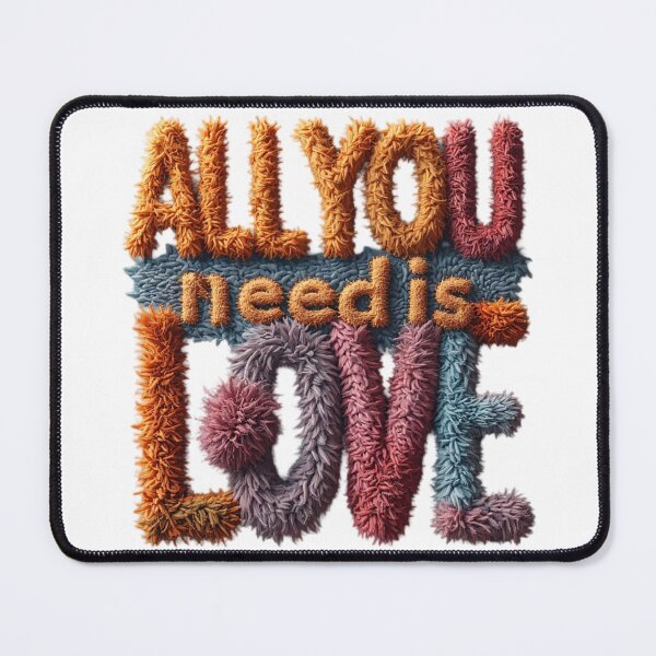 Item preview, Furry Textured All You Need Is Love designed and sold by newvisionart191.