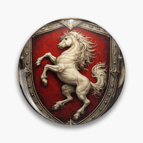 Item preview, Kingdom of Kent Heraldic Crest – Medieval Shield Fantasy Heraldry Art designed and sold by GarnerSupplyCo.