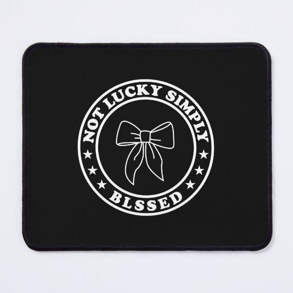Item preview, Not Lucky Simply Blessed t-shirt Design  designed and sold by Faysalfashion.