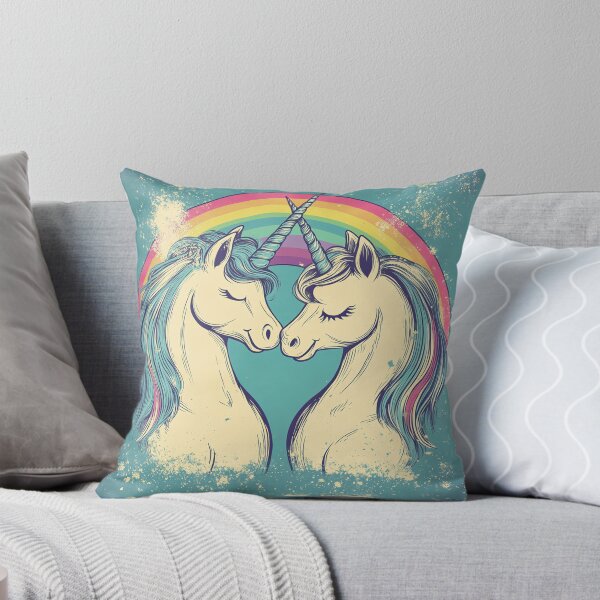 Item preview, Unicorn Couple in Love – Magical Rainbow Valentines Design designed and sold by TeesAndSass.