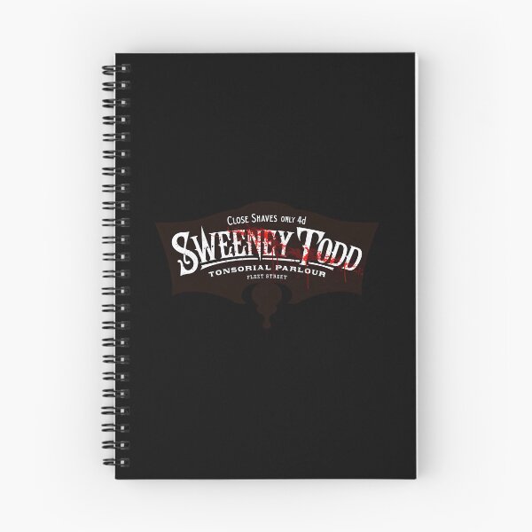 Item preview,  Sweeney Todd'S Tonsorial Parlour Sweeney Todd  Black Red And White Version designed and sold by animerchxnt.