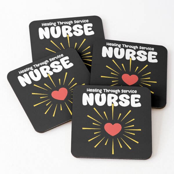 Item preview, NURSE - HEALING THROUGH SERVICE designed and sold by KEF Custom.