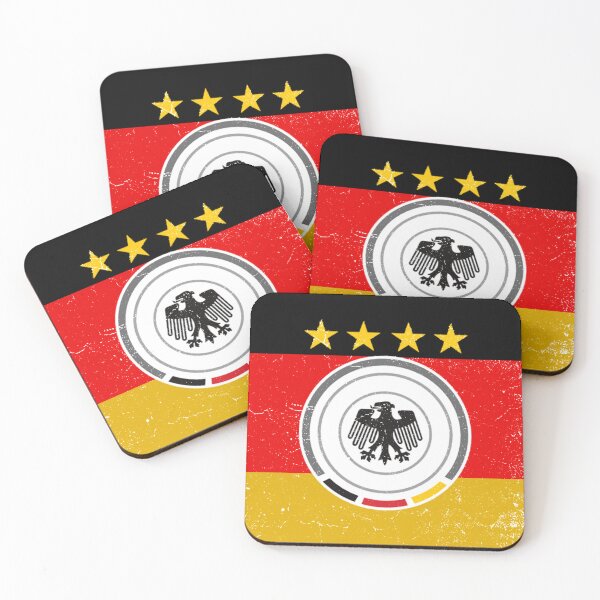 Item preview, German Tricolor 4 STARS designed and sold by Arte Cartoon From TagTeam Group.