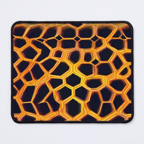 Item preview, Radiant Honeycomb Abstract designed and sold by mxztar.
