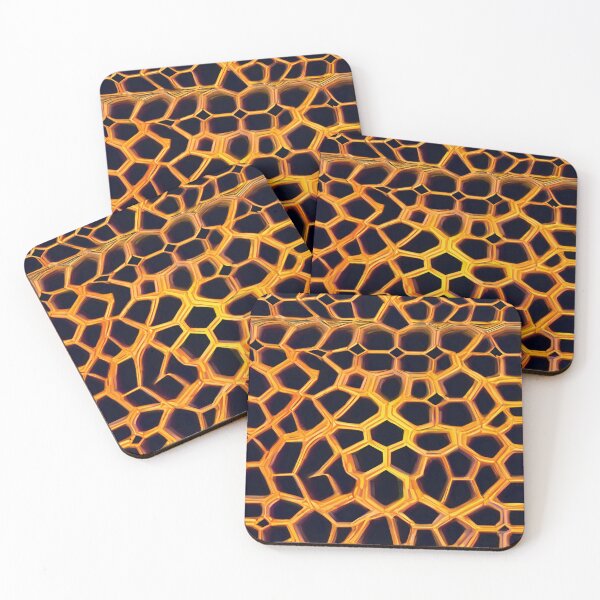 Item preview, Radiant Honeycomb Abstract designed and sold by mxztar.
