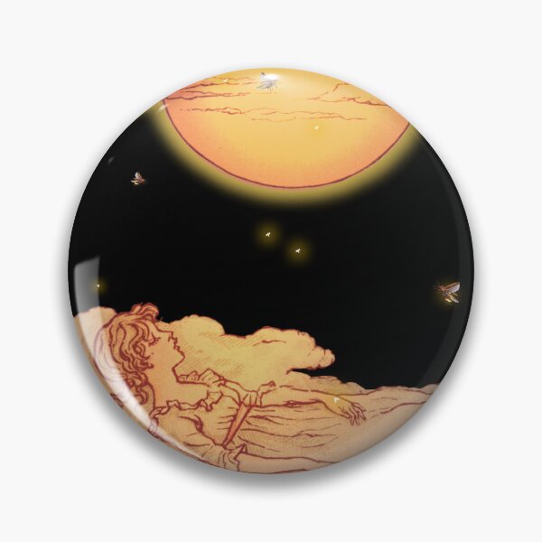 Item preview, Fireflies Over the Moon designed and sold by mooncakekaro.
