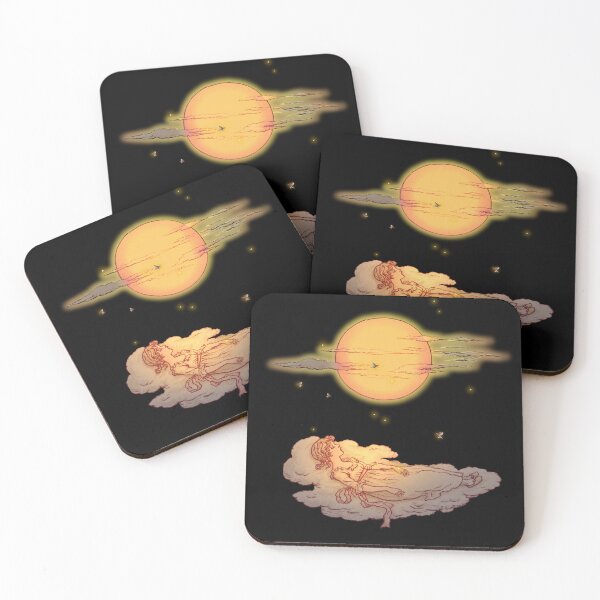 Item preview, Fireflies Over the Moon designed and sold by mooncakekaro.