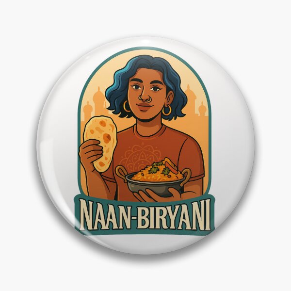 Item preview, Naan-Biryani – Indian Food with Cultural Flavor designed and sold by Places On Earth.