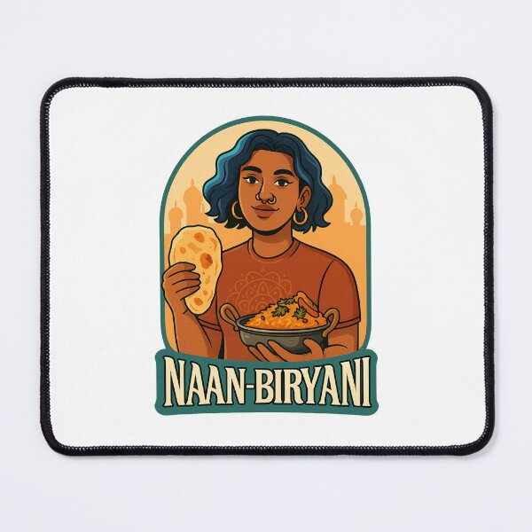 Item preview, Naan-Biryani – Indian Food with Cultural Flavor designed and sold by Places On Earth.